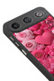 Gm 26 Compatible Printed, Matte Black, Soft Silicone, Protective, Shock-Absorbing Cover, Case - 4