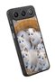 Gm 26 Compatible Printed, Matte Black, Soft Silicone, Protective, Shock-Absorbing Cover, Case - 3