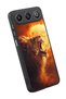 Gm 26 Compatible Printed, Matte Black, Soft Silicone, Protective, Shock-Absorbing Cover, Case - 3