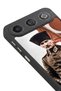 Gm 26 Compatible Printed, Matte Black, Soft Silicone, Protective, Shock-Absorbing Cover, Case - 4