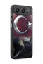 Gm 26 Compatible Printed, Matte Black, Soft Silicone, Protective, Shock-Absorbing Cover, Case - 2
