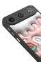 Gm 26 Compatible Printed, Matte Black, Soft Silicone, Protective, Shock-Absorbing Cover, Case - 4
