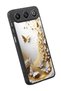 Gm 26 Compatible Printed, Matte Black, Soft Silicone, Protective, Shock-Absorbing Cover, Case - 3