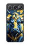 Gm 26 Compatible Printed, Matte Black, Soft Silicone, Protective, Shock-Absorbing Cover, Case - 5