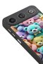 Gm 26 Compatible Printed, Matte Black, Soft Silicone, Protective, Shock-Absorbing Cover, Case - 4