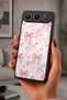 Gm 26 Compatible Printed, Matte Black, Soft Silicone, Protective, Shock-Absorbing Cover, Case