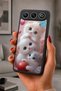Gm 26 Compatible Printed, Matte Black, Soft Silicone, Protective, Shock-Absorbing Cover, Case