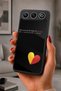 Gm 26 Compatible Printed, Matte Black, Soft Silicone, Protective, Shock-Absorbing Cover, Case