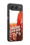Gm 26 Compatible Printed, Matte Black, Soft Silicone, Protective, Shock-Absorbing Cover, Case - 2