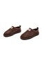 Women'S, Suede Textured, Fur Lined, Embroidery Detailed, Warm, Soft Sole House Slippers - 2