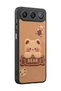 Gm 26 Compatible Printed, Matte Black, Soft Silicone, Protective, Shock-Absorbing Cover, Case - 2