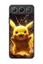 Gm 26 Compatible Printed, Matte Black, Soft Silicone, Protective, Shock-Absorbing Cover, Case - 5
