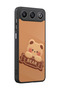 Gm 26 Compatible Printed, Matte Black, Soft Silicone, Protective, Shock-Absorbing Cover, Case - 2