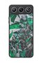 Gm 26 Compatible Printed, Matte Black, Soft Silicone, Protective, Shock-Absorbing Cover, Case - 5