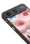 Gm 26 Compatible Printed, Matte Black, Soft Silicone, Protective, Shock-Absorbing Cover, Case - 4