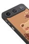 Gm 26 Compatible Printed, Matte Black, Soft Silicone, Protective, Shock-Absorbing Cover, Case - 4