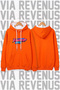Powerpuff Girls Printed Wide-Fit Hoodie - 3-Yarn Fleece Hooded Sweatshirt with Rope Detail