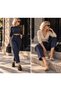 Soho High Waist Pleated Leg Relaxed Fit Fabric Trousers Color Options - 2