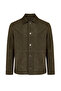 Ruiz Men's Green Suede Leather Jacket 26Wgd662510