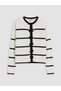 Esvab • Modern & Distinctive Girls' Knitwear Cardigan with Bow Detail - 3