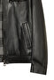 Nomad Men's Black Oversize Leather Jacket 26Wge66351M - 7
