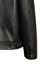 Nomad Men's Black Oversize Leather Jacket 26Wge66351M - 6