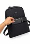 Waterproof Fabric 2-Compartment Backpack with Zipper Feature - 4