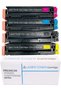 KPC Compatible HP 125A Toner Cartridge Set 4 Pack CB540A CB541A CB542A CB543A for HP Color LaserJet CP1215 CP1515n CP1518ni CM1312 MFP