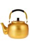 Aluminium Tea Kettle Gold/Black 3.5Liters