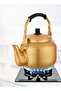 Aluminium Tea Kettle Gold/Black 3.5Liters - 2