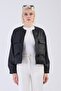 Inka Leather Fabric Design Short Jacket - 5