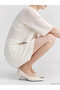 Two Mt Shop Quality Lcw Dream Beige Patterned 3-Pack Women's Knee Socks