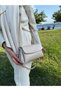 Multi-Compartment Zippered Women's Hand and Shoulder Bag