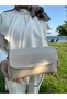 Multi-Compartment Zippered Women's Hand and Shoulder Bag - 6
