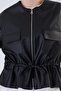 Inka Leather Fabric Design Short Jacket - 2