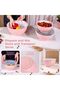 Castaway Deep Plastic Nesting Bowl, 5.07 Quart, Pink - 3