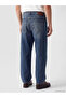 Özmarka New Season Indigo Extra Loose Fit Men's Jean Trousers - 4