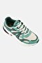 Women Shadow Lace Up Outdoor Shoes, Light Green
