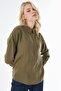 Half Pat Basic Blouse Khaki - 6