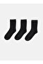 Alita City with a Difference, Lcw Eco Black Plain 3-Pack Women's Socks