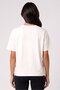 Women Relaxed Fit Short Sleeve Training T-Shirt, Off White - 4