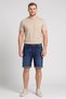 Men Washed Denim Shorts, Blue - 2