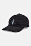 Men Embroidered Logo Adjustable Cap, Black