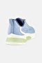Men Lace Up Running Shoes, Pale Grey - 3