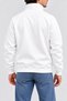 Men's Stand Collar Full Zip Sweatshirt Long Sleeve Ribbed Detailed Casual - 4