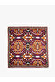 Shawl Patterned Striped Square Scarf - 2