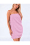 Bath Towel 90X160 cm Jacquard Patterned with Fringes Large Size 6 Color Options