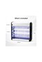 Electric Insect & Bug Killer Lamp with High Voltage Grid & UV Tubes - 2