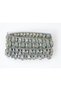 Silver Planting Stone Strip 9 Meters – Iridescent Drop Stone Plastic Decoration Strip, Evening Dress Collar Belt and Textile Accessory - 2