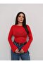 Boat Neck Knitted Sweater Blouse